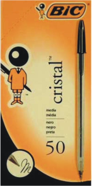 Bic Penne Cristal nera Bic Penne Cristal nera